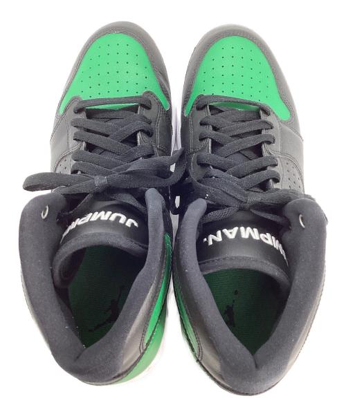NIKE（ナイキ）NIKE (ナイキ) JORDAN ACCESS ブラック×グリーン サイズ:26.5の古着・服飾アイテム