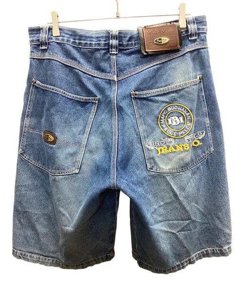 pellepelle（ペレペレ）pellepelle (ペレペレ) デニムハーフパンツ ブルー サイズ:36の古着・服飾アイテム