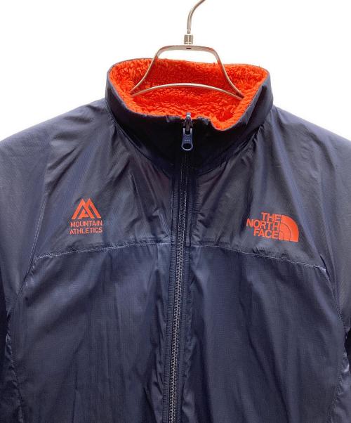 THE NORTH FACE（ザ ノース フェイス）THE NORTH FACE (ザ ノース フェイス) リバーシブルシェルフリースジャケット ネイビー×オレンジ サイズ:Mの古着・服飾アイテム