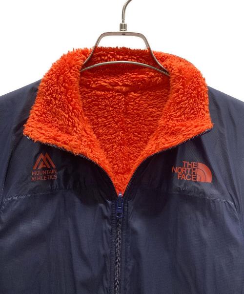 THE NORTH FACE（ザ ノース フェイス）THE NORTH FACE (ザ ノース フェイス) リバーシブルシェルフリースジャケット ネイビー×オレンジ サイズ:Mの古着・服飾アイテム