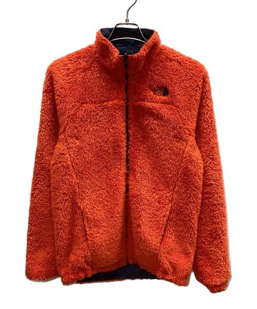 THE NORTH FACE（ザ ノース フェイス）THE NORTH FACE (ザ ノース フェイス) リバーシブルシェルフリースジャケット ネイビー×オレンジ サイズ:Mの古着・服飾アイテム