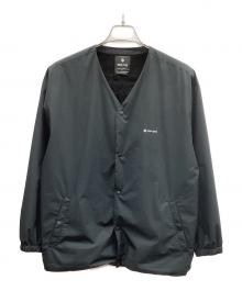 Snow peak×URBAN RESEARCH（スノーピーク×アーバンリサーチ）の古着「ノーカラージャケット」｜ブラック