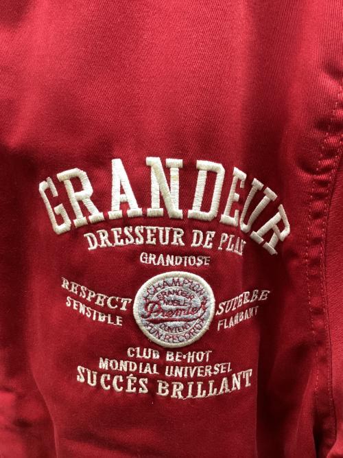 BE-HOT（ビーホット）BE-HOT (ビーホット) スタジャン レッド サイズ:Mの古着・服飾アイテム