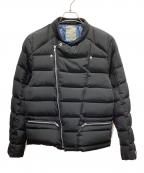 LIBEIROリベイロ）の古着「ダウンジャケット」｜ブラック×ブルー