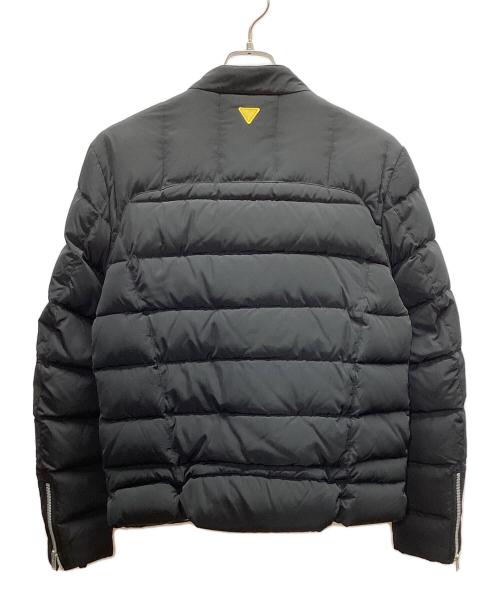 LIBEIRO（リベイロ）LIBEIRO (リベイロ) ダウンジャケット ブラック×ブルー サイズ:Sの古着・服飾アイテム