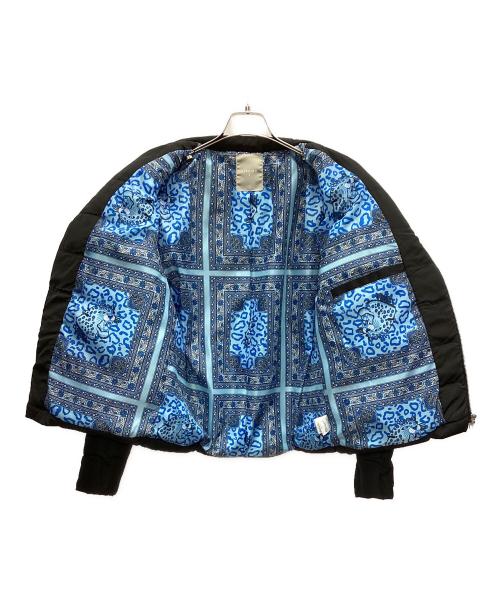 LIBEIRO（リベイロ）LIBEIRO (リベイロ) ダウンジャケット ブラック×ブルー サイズ:Sの古着・服飾アイテム