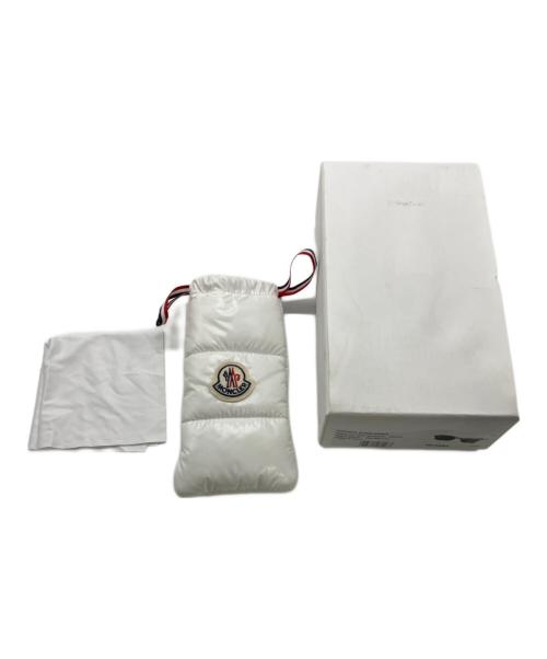 MONCLER（モンクレール）MONCLER (モンクレール) サングラス ブラック×ホワイトの古着・服飾アイテム