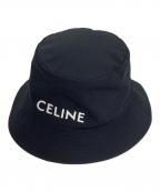 CELINEセリーヌ）の古着「CELINE　バケットハット」｜ブラック