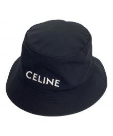 CELINE（セリーヌ）の古着「CELINE　バケットハット」｜ブラック