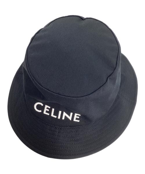 CELINE（セリーヌ）CELINE (セリーヌ) CELINE　バケットハット ブラック サイズ:Mの古着・服飾アイテム