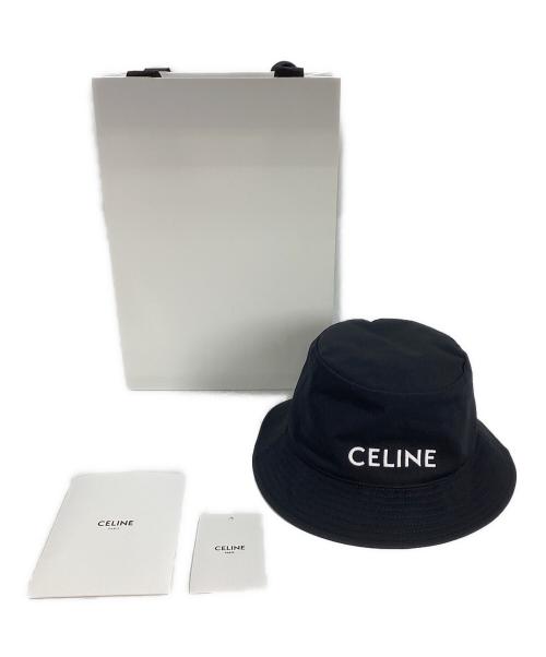 CELINE（セリーヌ）CELINE (セリーヌ) CELINE　バケットハット ブラック サイズ:Mの古着・服飾アイテム