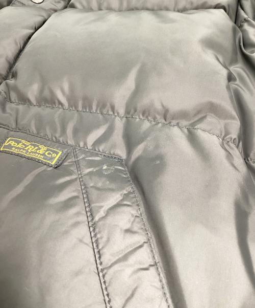 POLO RALPH LAUREN（ポロ・ラルフローレン）POLO RALPH LAUREN (ポロ・ラルフローレン) ダウンジャケット ブラック サイズ:XLの古着・服飾アイテム