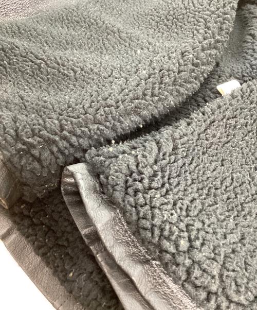 HOUSTON（ヒューストン）HOUSTON (ヒューストン) レザージャケット ブラック サイズ:Mの古着・服飾アイテム