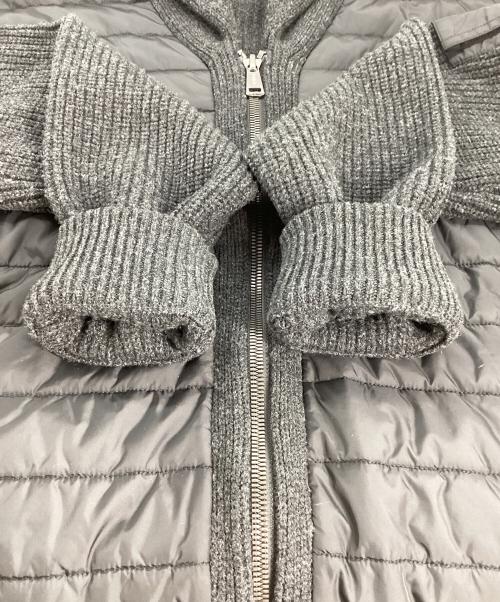 POLO RALPH LAUREN（ポロ・ラルフローレン）POLO RALPH LAUREN (ポロ・ラルフローレン) 中綿ニットジャケット ブラック サイズ:XLの古着・服飾アイテム