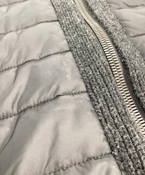 POLO RALPH LAUREN（ポロ・ラルフローレン）POLO RALPH LAUREN (ポロ・ラルフローレン) 中綿ニットジャケット ブラック サイズ:XLの古着・服飾アイテム