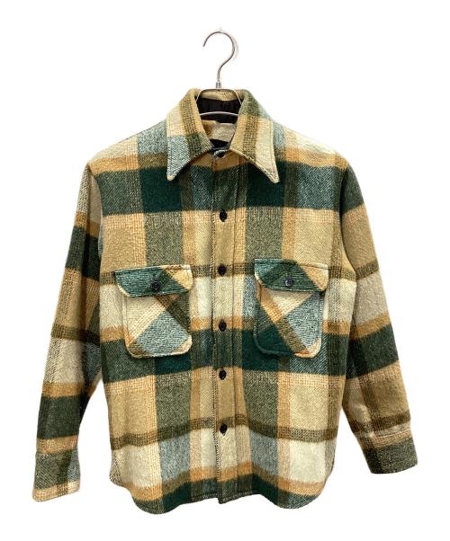 Fox Knapp（フォックスナップ）Fox knapp (フォックスナップ) CPOジャケット カーキ×グリーン サイズ:Sの古着・服飾アイテム