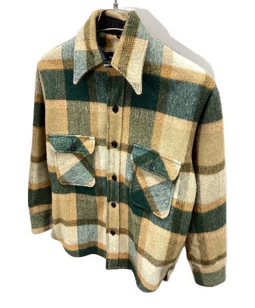 Fox Knapp（フォックスナップ）Fox knapp (フォックスナップ) CPOジャケット カーキ×グリーン サイズ:Sの古着・服飾アイテム