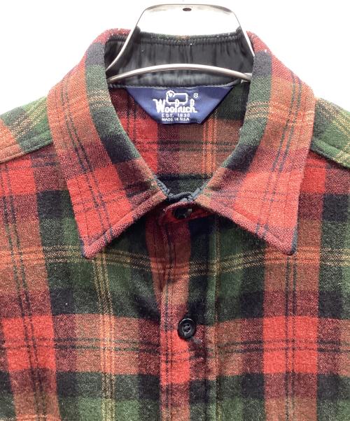 WOOLRICH（ウールリッチ）WOOLRICH (ウールリッチ) 長袖シャツ レッド サイズ:不明の古着・服飾アイテム