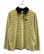 stussyステューシー）の古着「ポロシャツ」｜イエロー