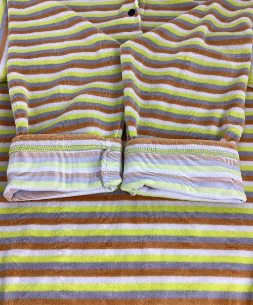 stussy（ステューシー）stussy (ステューシー) ポロシャツ イエロー サイズ:Mの古着・服飾アイテム