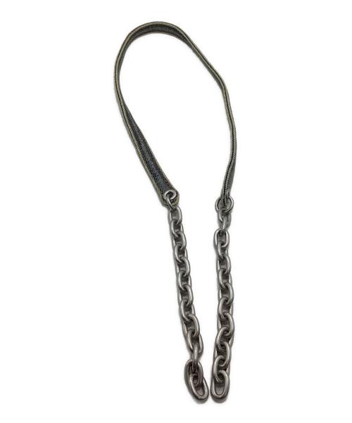 DIESEL（ディーゼル）DIESEL (ディーゼル) Charm-D 2WAYデニムバッグ ブルーの古着・服飾アイテム