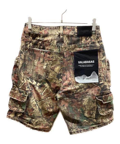 VALABASAS（バラバサス）VALABASAS (バラバサス) デニムショートパンツ ブラウン サイズ:29の古着・服飾アイテム