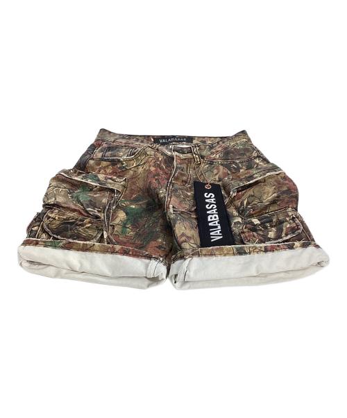 VALABASAS（バラバサス）VALABASAS (バラバサス) デニムショートパンツ ブラウン サイズ:29の古着・服飾アイテム