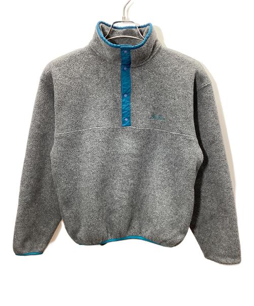 L.L.Bean（エルエルビーン）L.L.Bean (エルエルビーン) ハーフスナップTフリースジャケット グレー サイズ:不明の古着・服飾アイテム