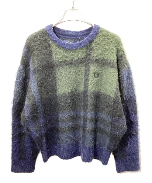 FRED PERRY（フレッドペリー）FRED PERRY (フレッドペリー) 厚手ニット マルチカラー サイズ:38の古着・服飾アイテム