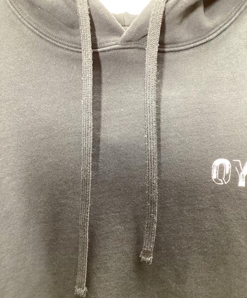OY（オーワイ）OY (オーワイ) PAINTING ODOLLY HOODIE　パーカー ブラック サイズ:2の古着・服飾アイテム