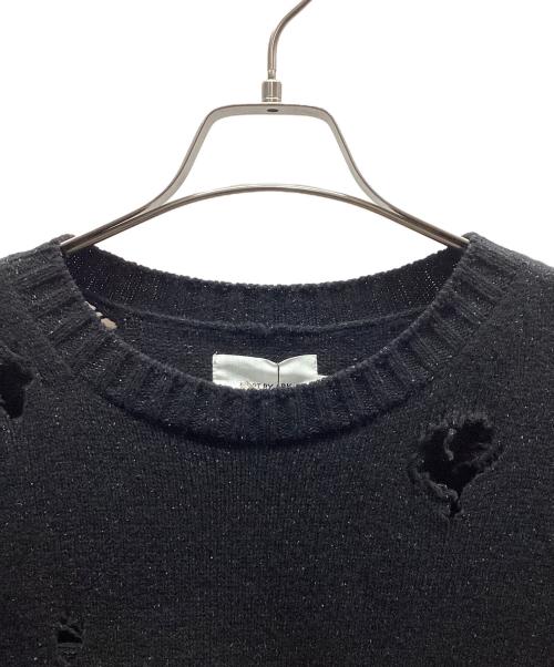 PORT BY ARK（ポートバイアーク）PORT BY ARK (ポートバイアーク) PORT BY ARK  Clash Knit ブラック サイズ:1の古着・服飾アイテム