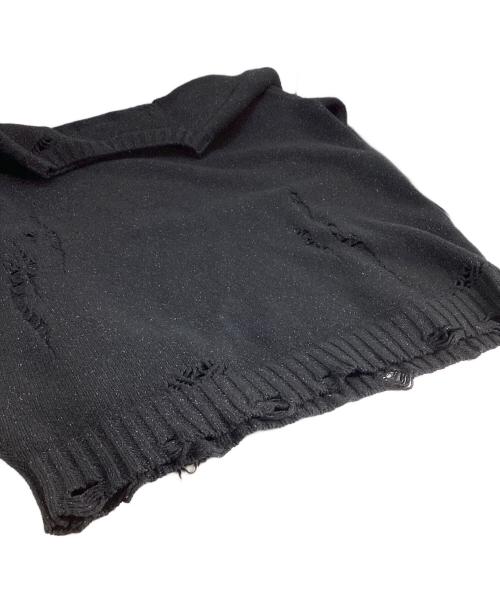 PORT BY ARK（ポートバイアーク）PORT BY ARK (ポートバイアーク) PORT BY ARK  Clash Knit ブラック サイズ:1の古着・服飾アイテム