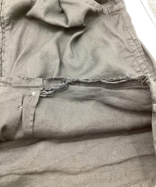 MARKA（マーカ）MARKA (マーカ) ZIP UP VEST - SILK LINEN TWILL ブラック サイズ:Mの古着・服飾アイテム