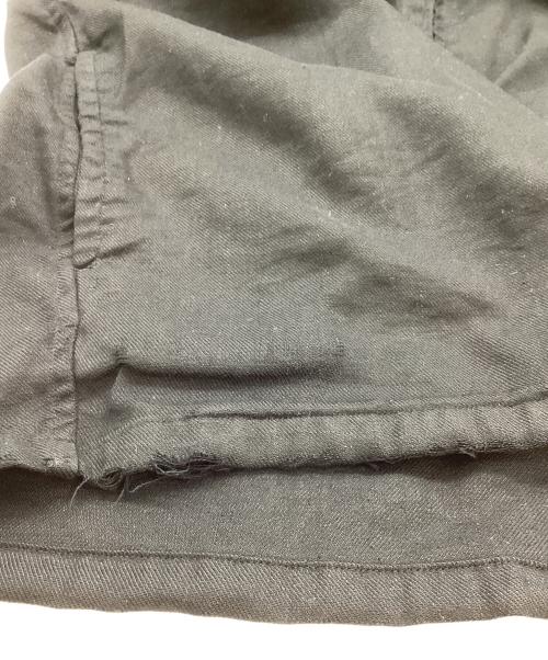 MARKA（マーカ）MARKA (マーカ) ZIP UP VEST - SILK LINEN TWILL ブラック サイズ:Mの古着・服飾アイテム