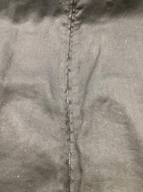 MARKA（マーカ）MARKA (マーカ) ZIP UP VEST - SILK LINEN TWILL ブラック サイズ:Mの古着・服飾アイテム