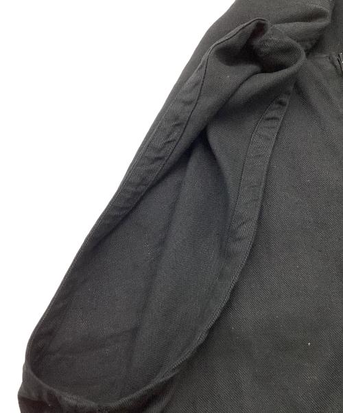 MARKA（マーカ）MARKA (マーカ) ZIP UP VEST - SILK LINEN TWILL ブラック サイズ:Mの古着・服飾アイテム