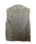 MARKA (マーカ) ZIP UP VEST - SILK LINEN TWILL ブラック サイズ:M：9000円