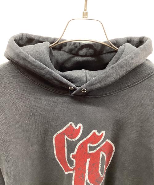 Champion（チャンピオン）Champion (チャンピオン) リバースウィーブプルオーバーパーカー ブラック×レッド サイズ:XXLの古着・服飾アイテム