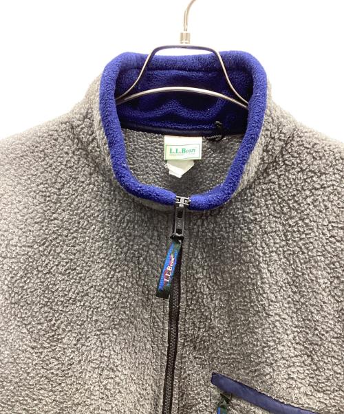 L.L.Bean（エルエルビーン）L.L.Bean (エルエルビーン) フリースハーフジップジャケット グレー サイズ:不明の古着・服飾アイテム