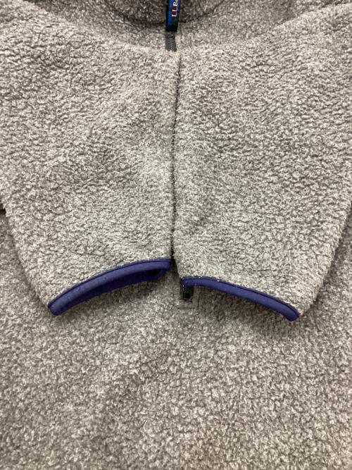 L.L.Bean（エルエルビーン）L.L.Bean (エルエルビーン) フリースハーフジップジャケット グレー サイズ:不明の古着・服飾アイテム