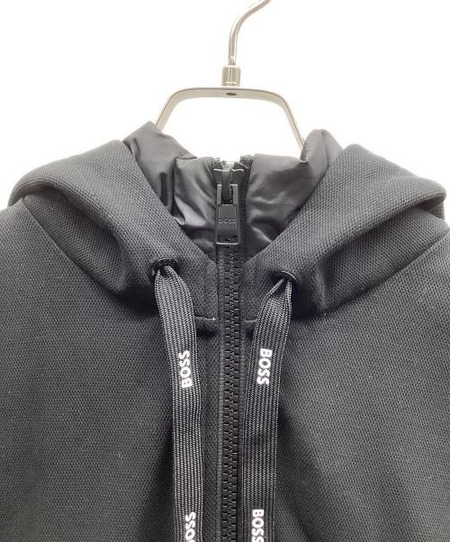 BOSS（ボス）BOSS (ボス) ジップパーカー ブラック サイズ:Lの古着・服飾アイテム