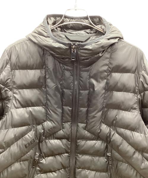 DIESEL（ディーゼル）DIESEL (ディーゼル) 中綿ジャケット ブラック サイズ:Mの古着・服飾アイテム