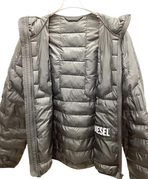 DIESEL（ディーゼル）DIESEL (ディーゼル) 中綿ジャケット ブラック サイズ:Mの古着・服飾アイテム