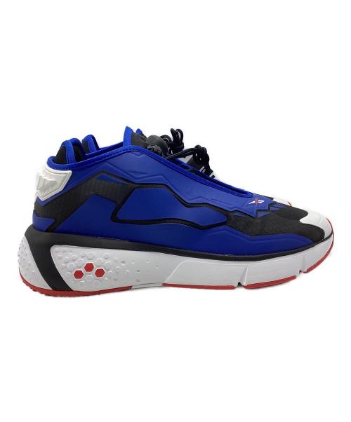 REEBOK（リーボック）REEBOK (リーボック) モデル F “グリッチ” / Model F “GLITCH” （ブラック） ブルー×ホワイト サイズ:27の古着・服飾アイテム