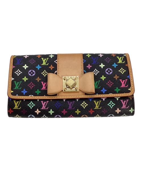 LOUIS VUITTON（ルイ ヴィトン）LOUIS VUITTON (ルイ ヴィトン) LOUIS VUITTON　ポルトフォイユ・サラ ヌー ノワール ブラックの古着・服飾アイテム