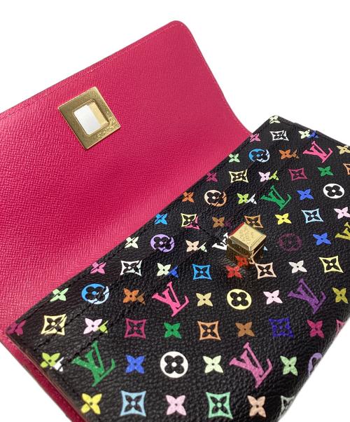 LOUIS VUITTON（ルイ ヴィトン）LOUIS VUITTON (ルイ ヴィトン) LOUIS VUITTON　ポルトフォイユ・サラ ヌー ノワール ブラックの古着・服飾アイテム