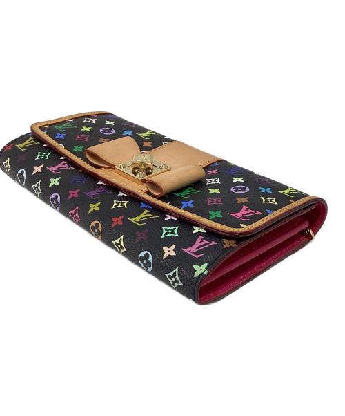 LOUIS VUITTON（ルイ ヴィトン）LOUIS VUITTON (ルイ ヴィトン) LOUIS VUITTON　ポルトフォイユ・サラ ヌー ノワール ブラックの古着・服飾アイテム