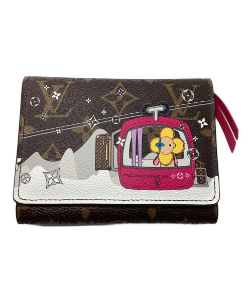 LOUIS VUITTON（ルイ ヴィトン）LOUIS VUITTON (ルイ ヴィトン) ポルトフォイユ・ヴィクトリーヌ 2つ折り財布 ブラウンの古着・服飾アイテム
