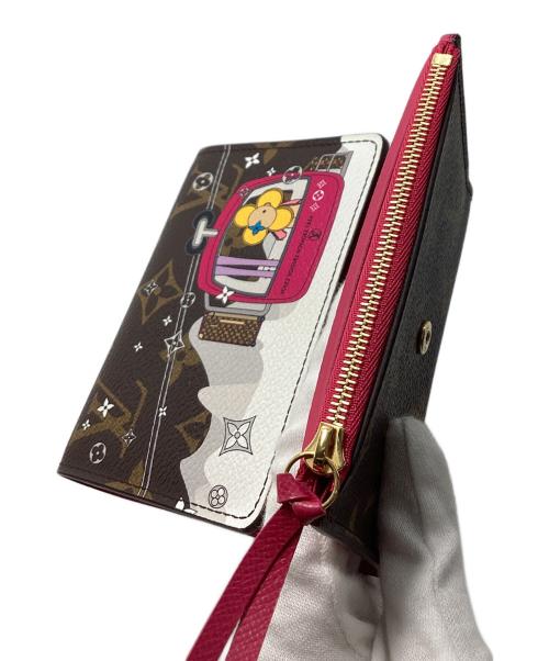 LOUIS VUITTON（ルイ ヴィトン）LOUIS VUITTON (ルイ ヴィトン) ポルトフォイユ・ヴィクトリーヌ 2つ折り財布 ブラウンの古着・服飾アイテム