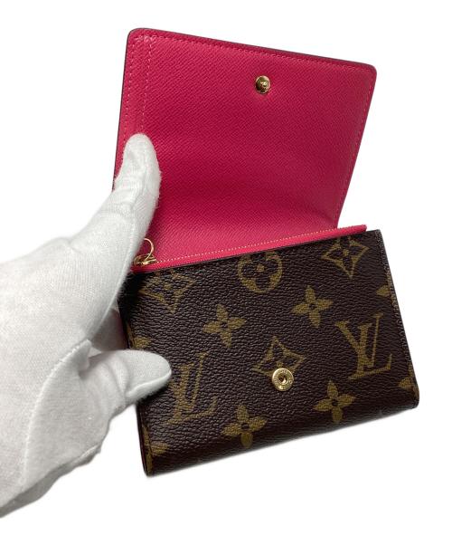 LOUIS VUITTON（ルイ ヴィトン）LOUIS VUITTON (ルイ ヴィトン) ポルトフォイユ・ヴィクトリーヌ 2つ折り財布 ブラウンの古着・服飾アイテム